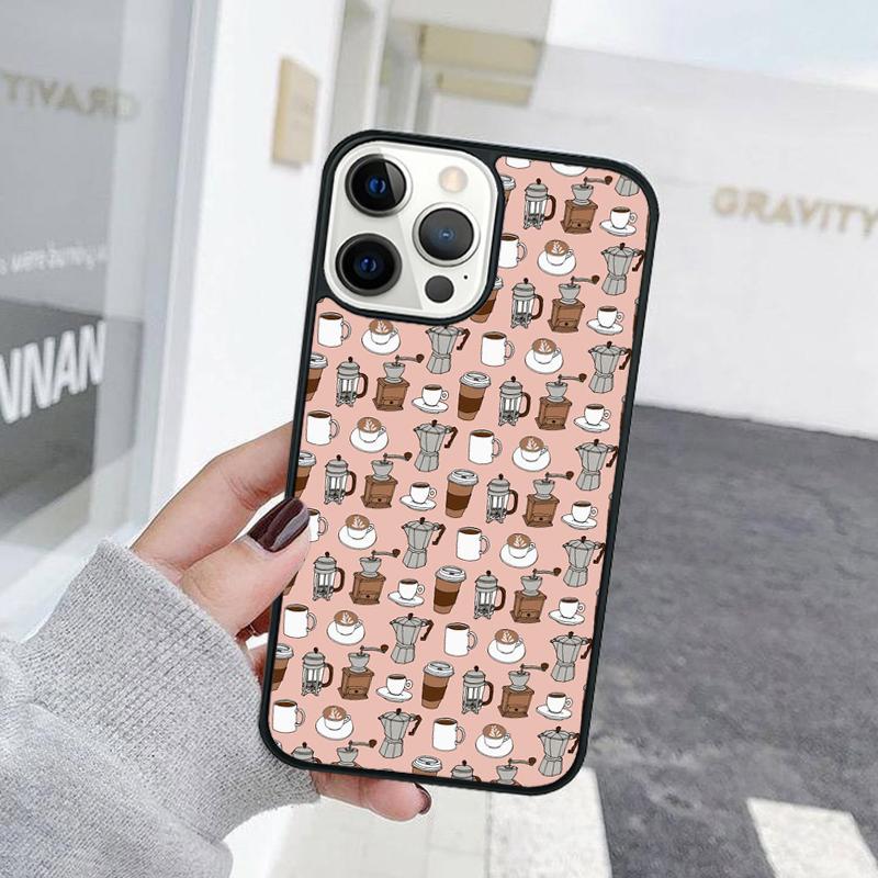 Coffee Is Calling Funny Phone Answer Page Phone Case For iPhone 17 Air 15 16 Cover  11 13 14 Pro Max 12 Plus Max XR