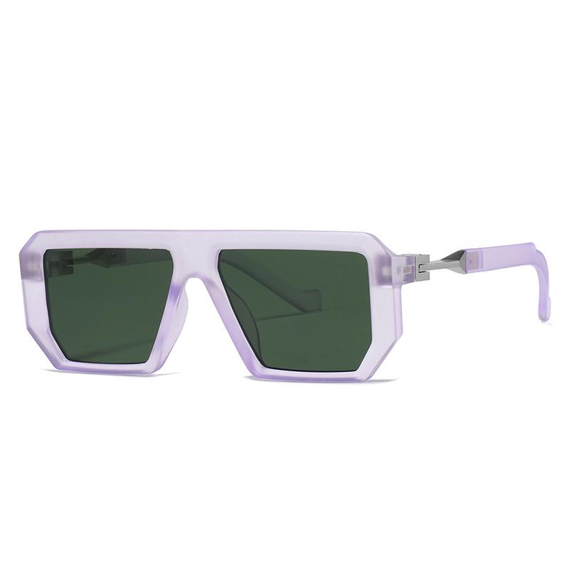 

Classic Vintage Fashionable Big Frame Square Sunglasses Women Men Luxurious Brand Style Designer Travel Sun Eyeglasses For Female Glasses UV400 As the picture