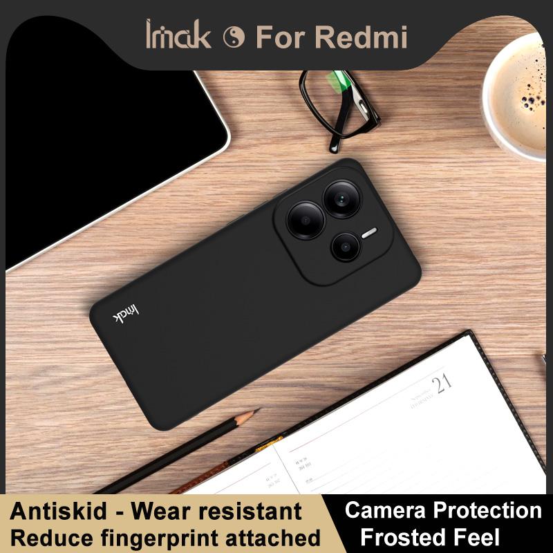 For Redmi Note 14 5G Phone Case IMAK UC-3 Matte Soft Cover