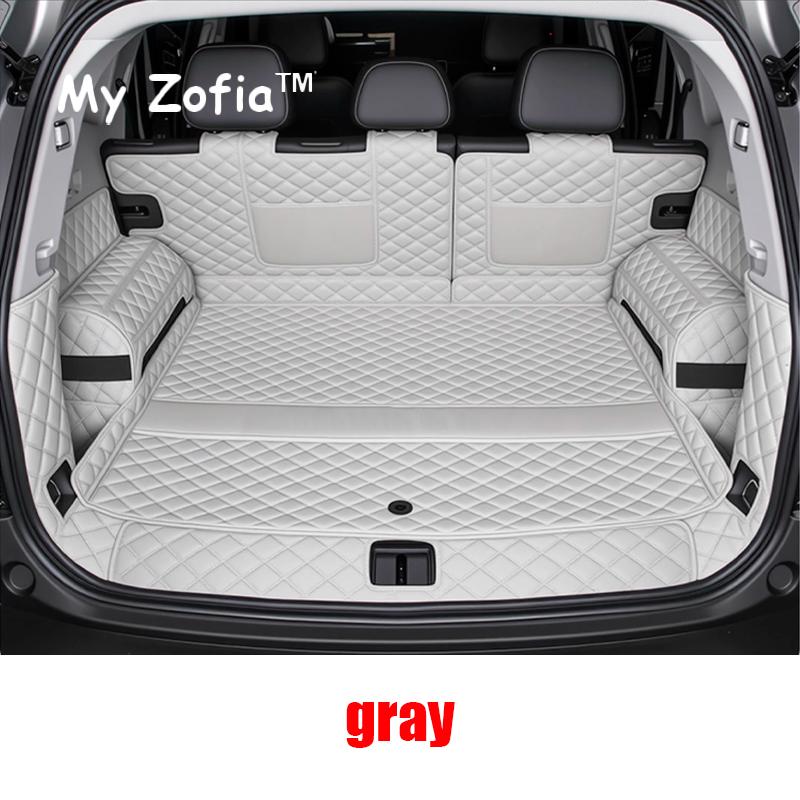 For Chery Jetour T1 2024 2025 Car Trunk Mats Leather Full Coverage Durable Cargo Liner Boot Carpets Interior Cover Accessories