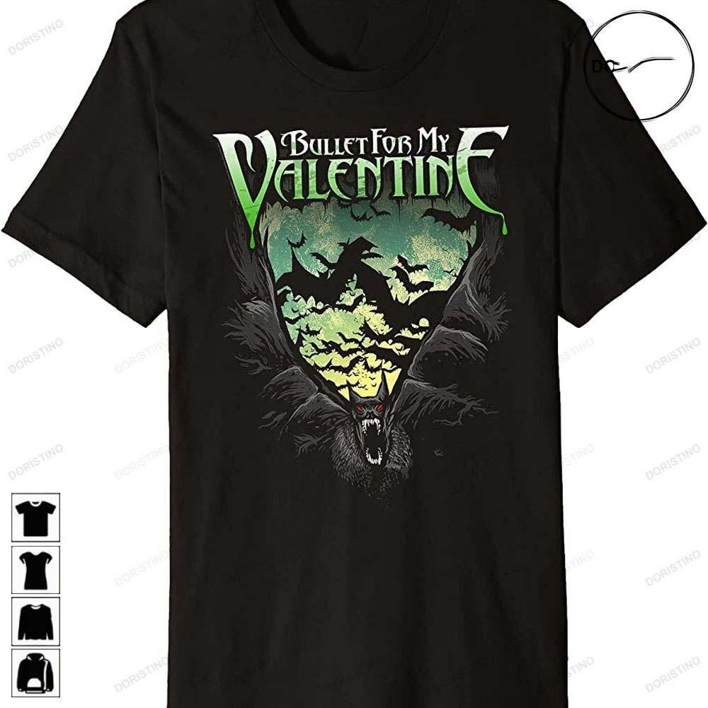 Hot Bullet for My Valentine Band Black Gift For Fan T-Shirt Unisex T-Shirt XL