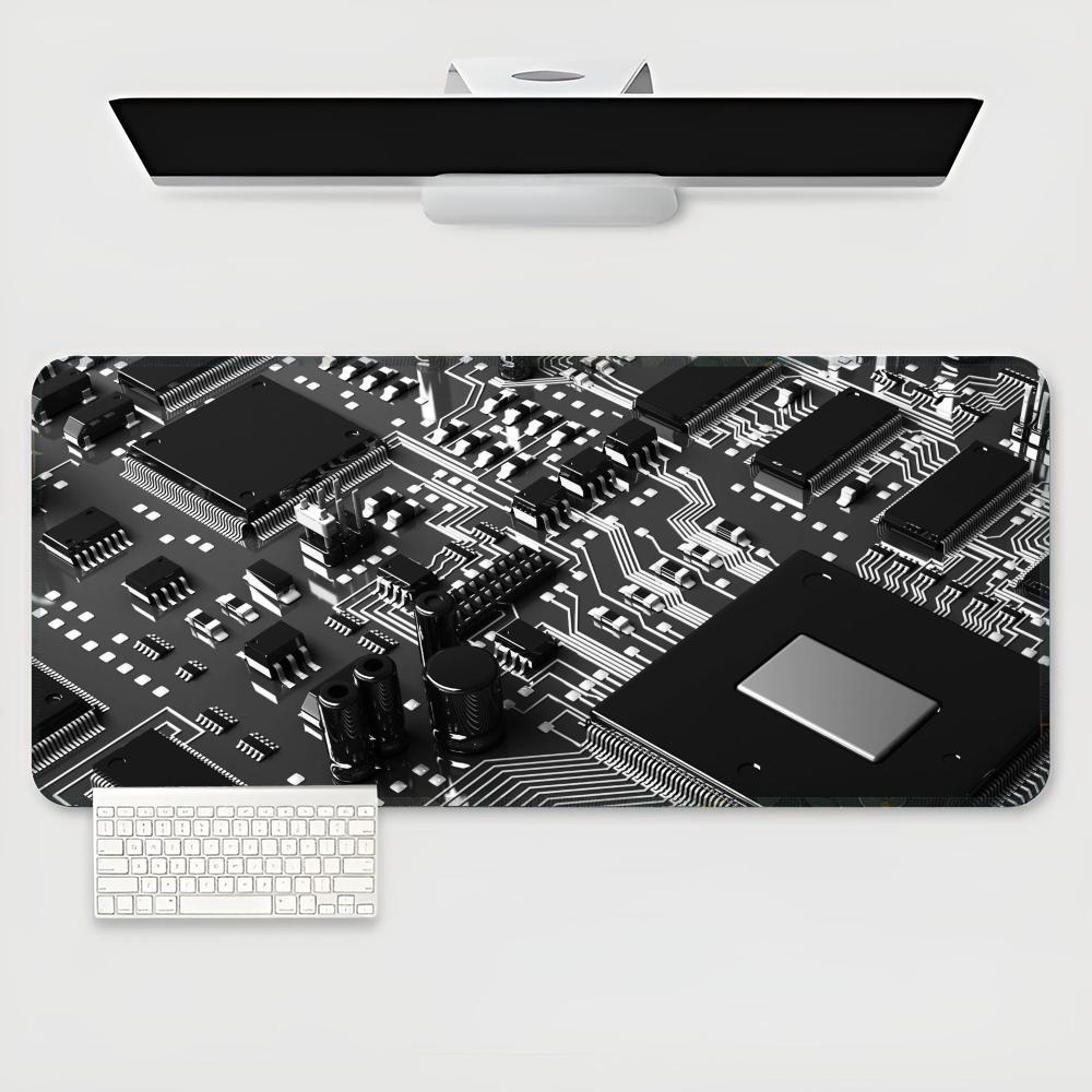 Technology Chip Mouse Pad E-sports players game teclado XXL Large Computer Laptop Non-slip Keyboard Desk Mat Computer Game CS lo 600x300x2mm