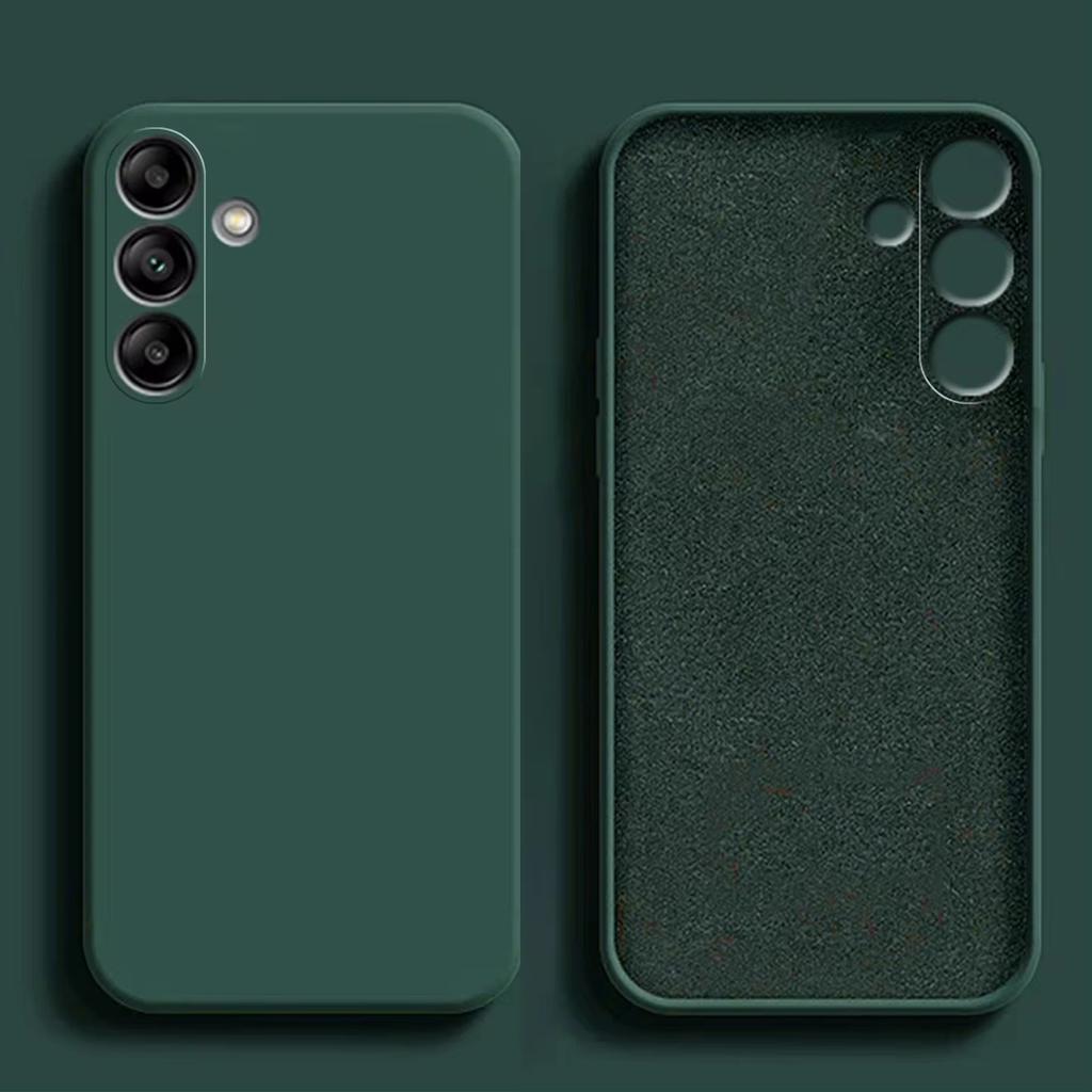 Für Samsung A55 Hülle Luxus Original Flüssigsilikon Handyhüllen Für Samsung Galaxy A54 A55 5G Samsung A55 Stoßfest Weiche Hülle