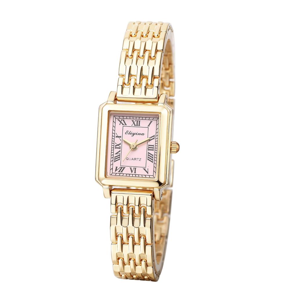 Square Watch Women Waterproof Gold Analog Display Fashion Quartz Watch Women Accessories - Birthday Anniversary Mother's Day Christmas Valentine's