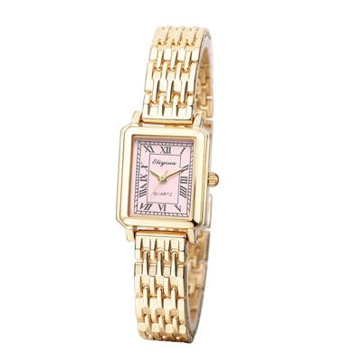 Square Watch Women Waterproof Gold Analog Display Fashion Quartz Watch Women Accessories - Birthday Anniversary Mother's Day Christmas Valentine's