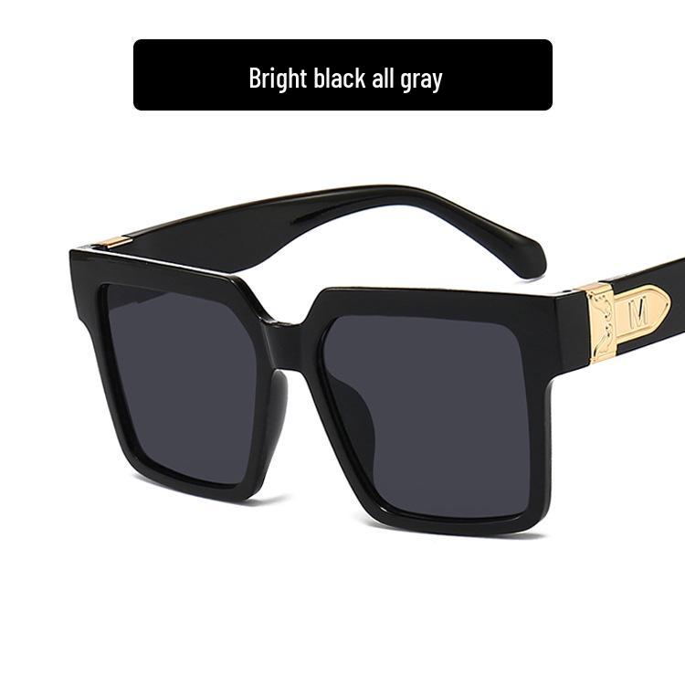 Square Big Frame Sunglasses 2022 - Trendy Hip Hop Club Style