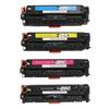 4Pcs Toner Cartridge 304A CC530A CC531A CC532A CC533A for Color CM2320 MFP Color CP2025