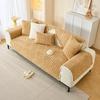 Anti-Slip Couch Recliner Slipcovers Furniture Protector Thicken Plush Sofa Cover Soft Sofa Towel Sectional Corner Sofa Cover