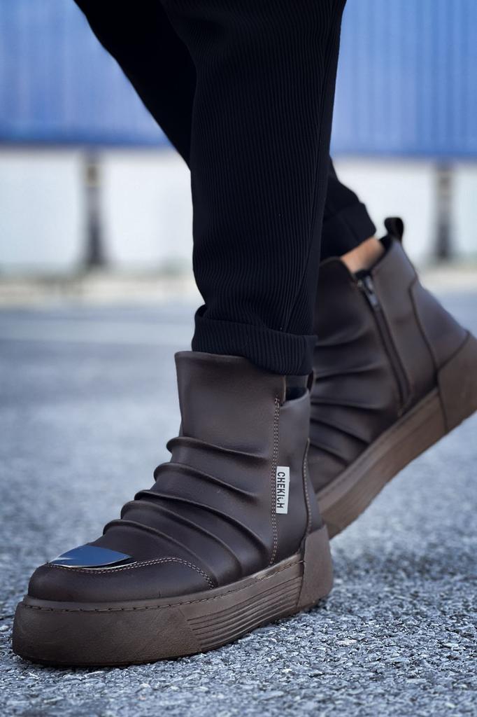 Chekich H New Collection CH113 Swat Men Boot White Black Brown Tan