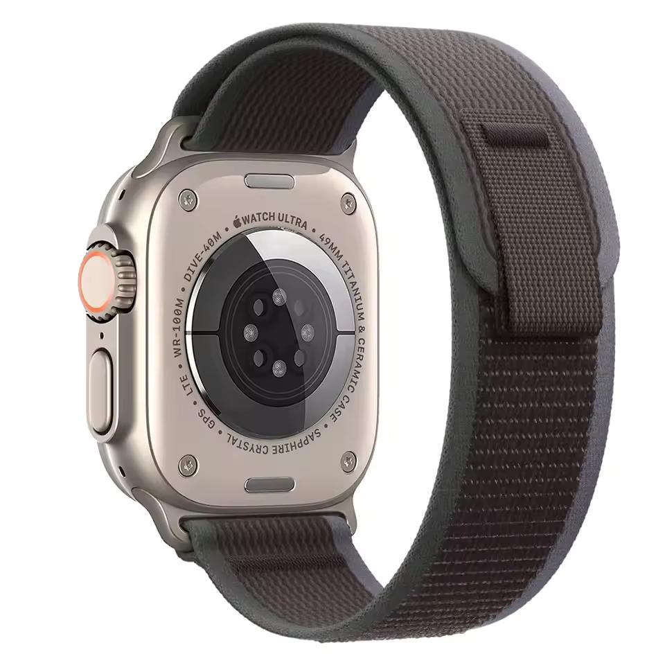 1:1 Trail Loop For Apple Watch Ultra 3 2 Band 49mm 46mm 45mm 44mm 42mm 40mm 41mm 38mm Sport Bracelet Correa Iwatch Series 11 10 9 8 7 SE Straps
