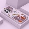 Nostalgic Flower Phone Case For Oneplus 13 13R 12 12R 11 11R 10 10R 10T 9R 9RT 9 8T 8 7 7T Pro 5G Liquid Silicone Cover