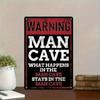Vintage Retro Metal Sign Bar Garage Decor Tin Plaque Wall Art