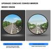 Universal Interior Rear View Mirror 360 Degree Adjustable Baby Rearview Mirror With Suction Cup Wide-angle Auto Accessories