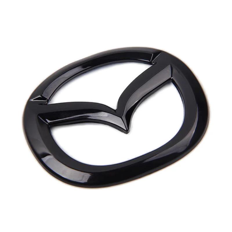 Car Styling ABS Car Steering Wheel Center Sticker For Mazda CX4 CX5 3 Axela 6 Atenza Emblem Badge Decal Decoration Accessories h4