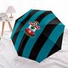 Southampton FC2pattern, Automatic Folding Umbrella, Portable and Foldable Design, 8 Ribs, a Christmas or Birthday Gift.