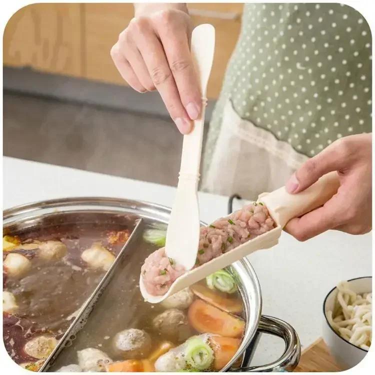 Creative Meatball Maker Portable Food-Grade Ice Cream Scoop for Making Meatbals Rice-meat Dumplings Gadgets Kitchen Accessories
