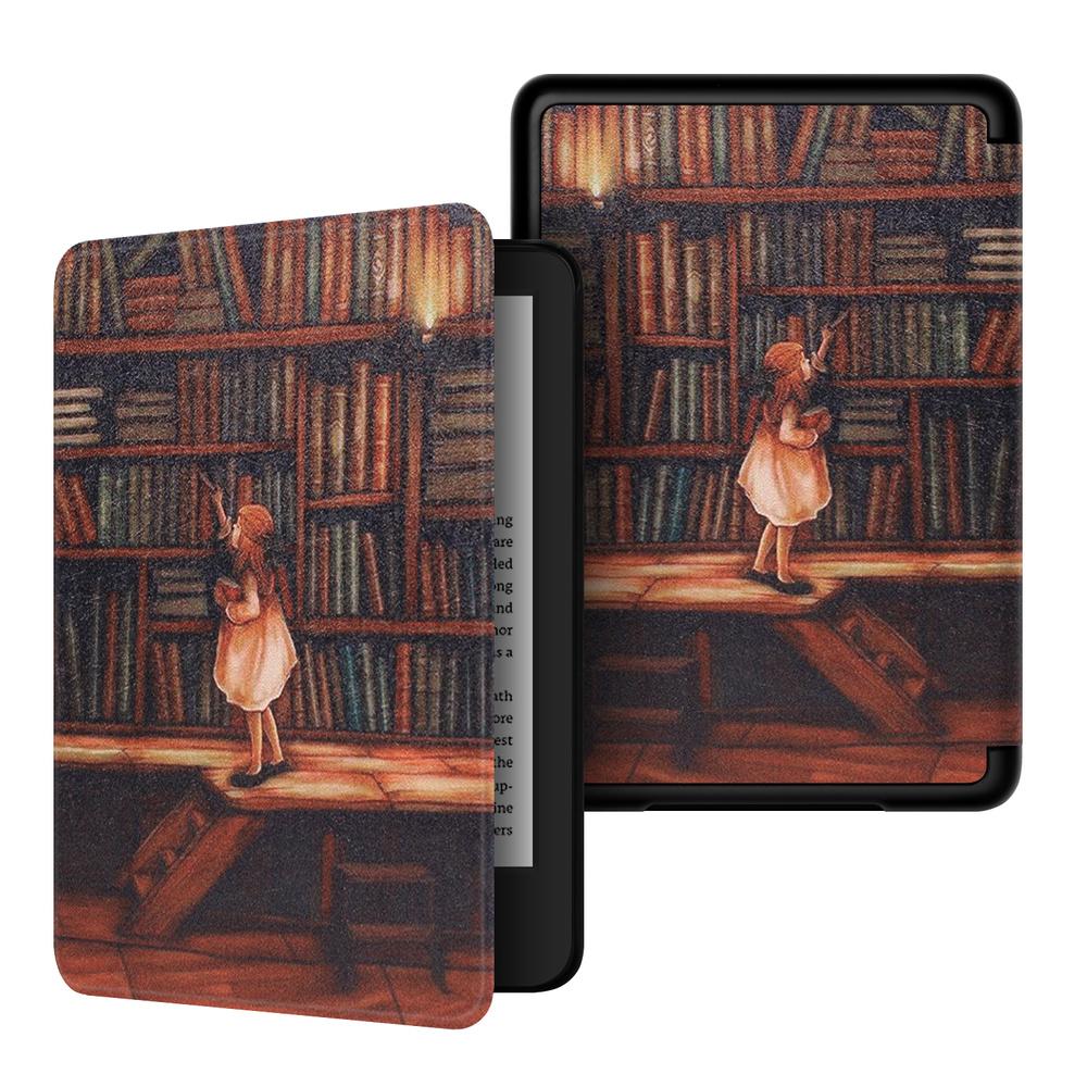 Etui graficzne Kindle Paperwhite 6/ Colorsoft/ Signature Edition- Library Girl