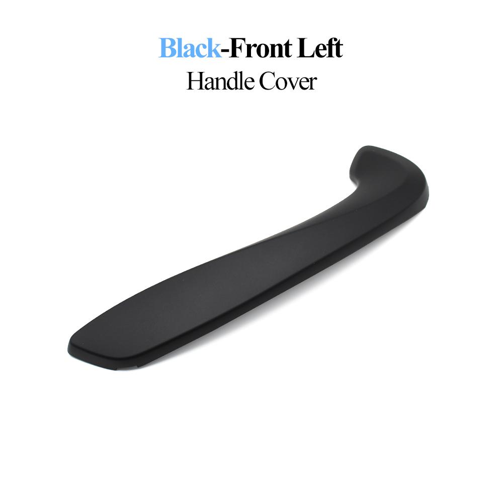 Black Carbon Fiber Front Left or Right Door Inner Handle Cover For Renault Megane 3 MK3 Fluence 2008-2016 809600015R 197012651