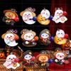 48Pcs Halloween Lollipop Insert Card Pumpkin Ghost Candy Cardboard Decor Message Paper Card Kids Gifts Halloween Party Supplies