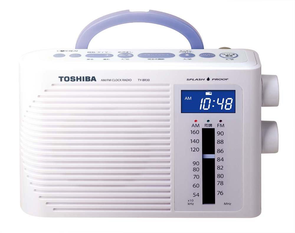 

TOSHIBA Waterproof Clock Radio CUTEBEAT TY-BR30(W)