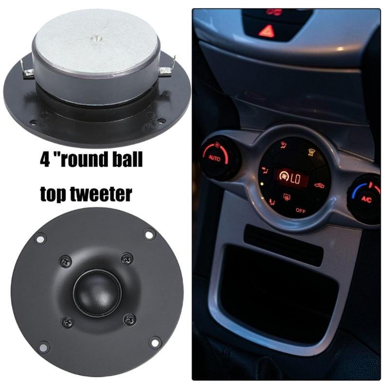 4Inch 8Ohm 30W 104mm High Sensitivity Car Sound Speakers with Full Ranges Domes Tweeters for Enhanceds Music Experience