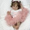 So Cute Realistic Reborn Dolls Bettie 18 Inch Soft Cloth Body Simulation Doll for Boy and Girl Lifelike Bebe Reborn Toddler House Play Toy Kid's Gifts