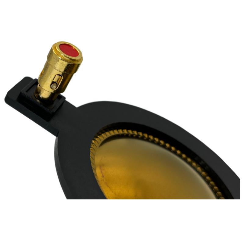 51-Core Gold-Titanium Tweeter Diaphragm with 51.3mm Voice Coil & 108mm Terminal Spacing