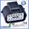 12 Pin Female Automotive Waterproof Connector Wire Harness Plug MG656901-5 With Terminal Pins for K2 K3 K5