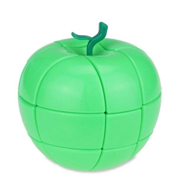 

YJ фруктовая форма Magic Three венгерский куб на три 333 экзотические для детей специальные милые крутые игрушки YongJun для семилетних девочек зелёный