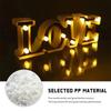 Valentine's Day LOVE LED Sign Lights Romantic Letter Lights Home Desktop Decoration Wedding Atmosphere Props Holiday Party Decor