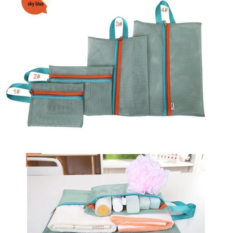 Set Organizator de Călătorie 4 Piese Stil Liu Tao pentru Clasificarea Hainelor