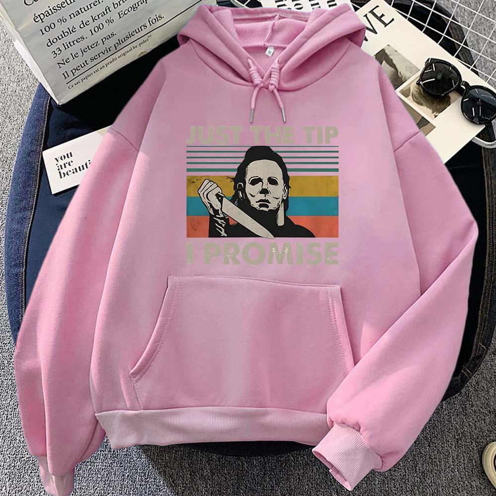 Michael Myers Halloween Horror ClassicMovie Hoodie Oversize for Autumn Winter Retro Sweatshirtfunko Pop Clothing