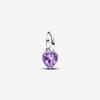ME Purple Chakra Heart Mini Dangle Charm