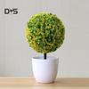 Künstliche Topfdekoration, Topiary, Kugelform, Bonsai, Kunstpflanze, Heimdekoration