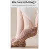 5-1 Pairs Winter Thick Coral Fleece Floor Socks, Men's and Women's Home Anti Slip Socks, Solid Color Boat Socks, Autumn and Winter Sleep Socks