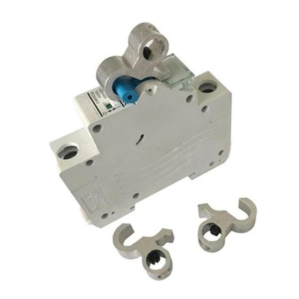 

Блокування автоматичного вимикача Запобіжний замок Автоматичний вимикач Нержавіюча сталь 1шт