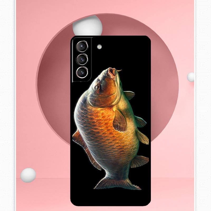 CARP FISH FISHING Case For Samsung Galaxy S25 Ultra S21 S22 S23 S24 Ultra S9 S10 S20 Plus S25 FE Cover Funda