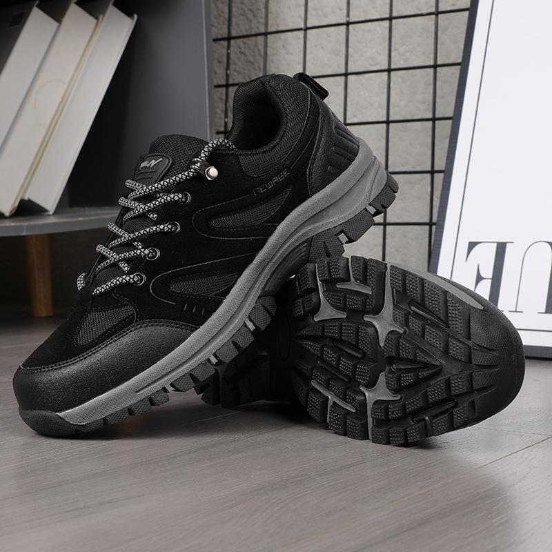 Neue Wanderschuhe Herren Vier-Jahreszeiten Low-Top Atmungsaktiv Rutschfest Outdoor Freizeit Camping Offroad Abenteuer Wanderschuhe
