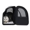 Foldable Pet Carrier Backpack Breathable Pet Travel Bag Expandable Cat Bag  Pet Supplies