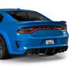 Dal 2015 al 2021 Per Dodge Charger SRT Lip Diffusore Spoiler Posteriore Splitter Inferiore Protezione Nero Lucido O Aspetto Fibra di Carbonio
