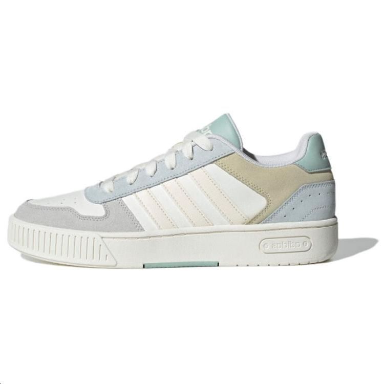 Adidas Neo D-Pad Comfortable Low-Top Skate Shoes Unisex Skate Shoes White Gray JI2549