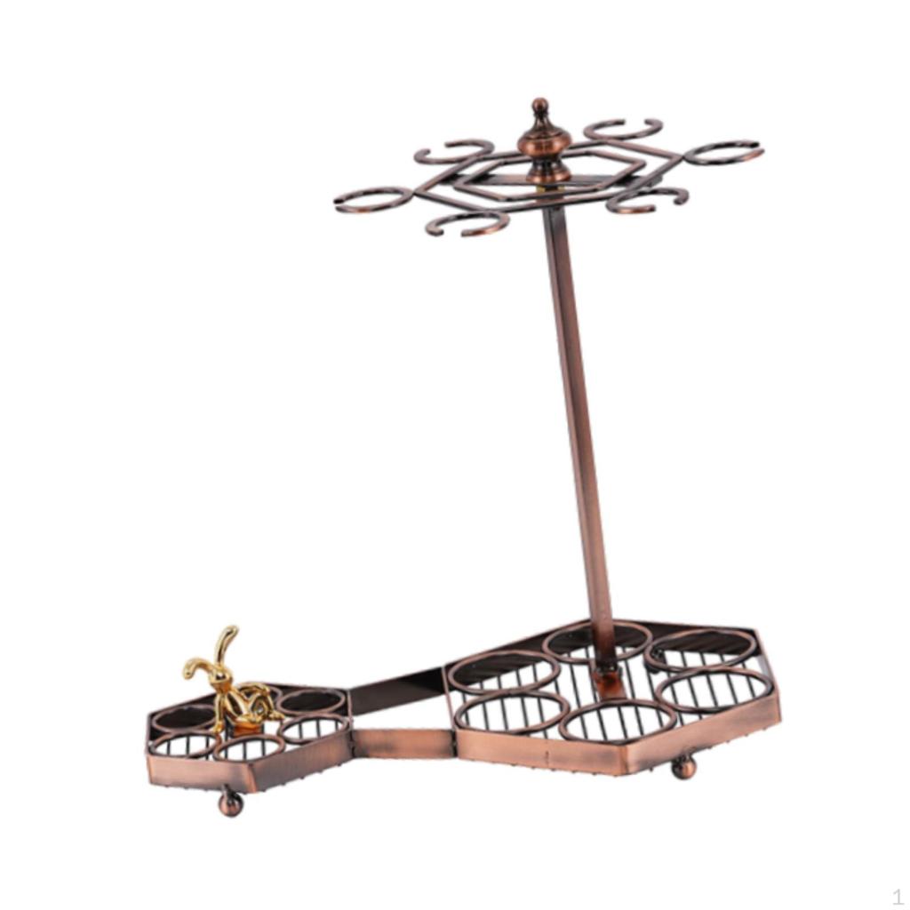 Champagne Flute Glass Holder Stand Table Mount Wine Multipurpose