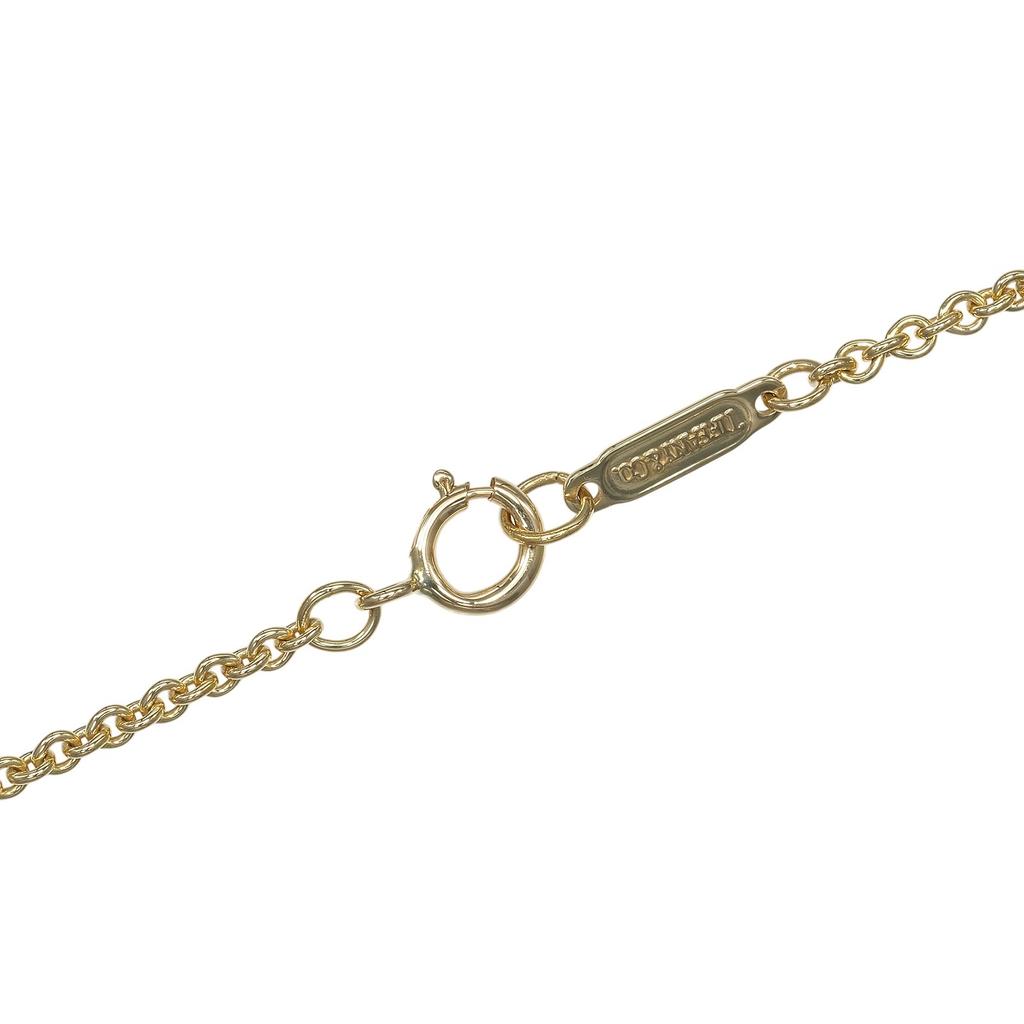 TIFFANY&Co. Pintide Heart Necklace K18 yellow gold 7.61g Women Used
