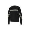 Puma Elevate Knit Sport Crew Neck Sweatshirt Women Tops Black 531078-01