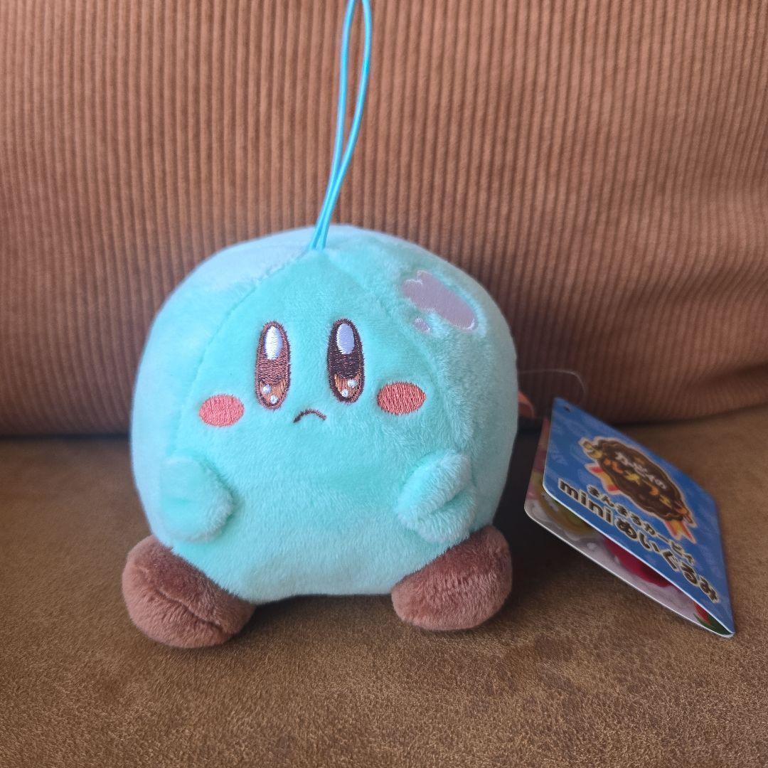 Kirby s Gourmet Festival Manmaru Kirby mini stuffed toy chocolate mint