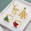 DIY Craft Wedding Supplies Christmas Supplies Napkin Rings Table Decoration Christmas Napkin Ring