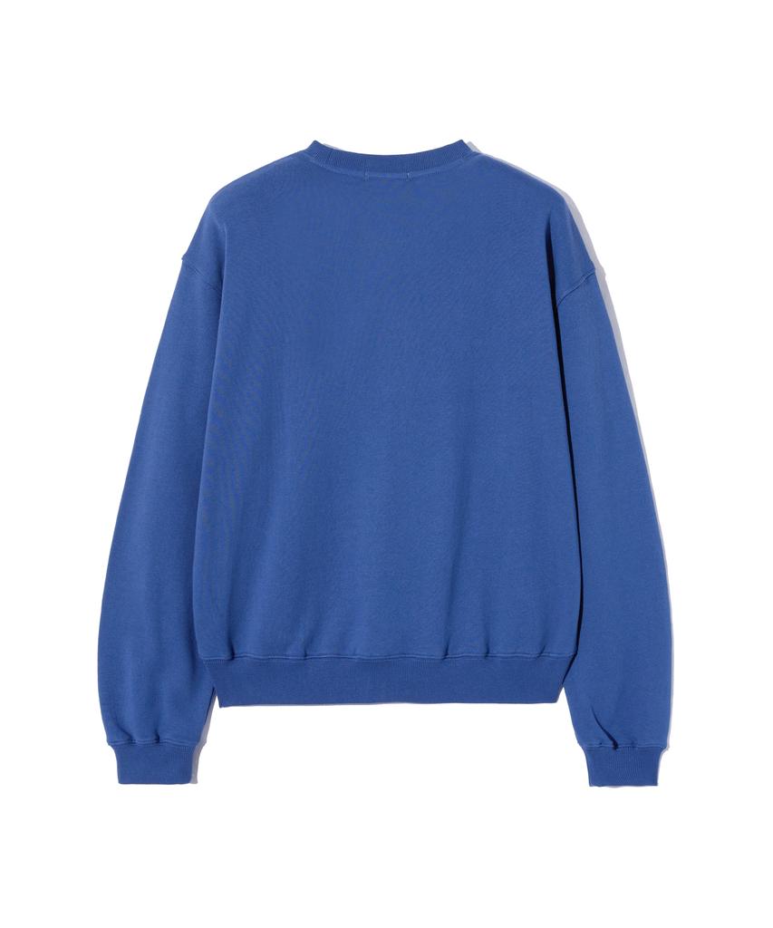 THE SATURDAY EVENING POST Mini Horse Graphic Sweat Shirt_Blue