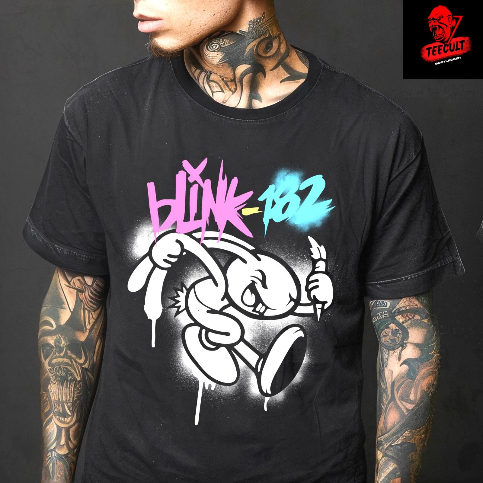 Men s and Women s T-shirts Blink 182 Punk Rock Band Tee Unisex Heavy Cotton Premium XXL