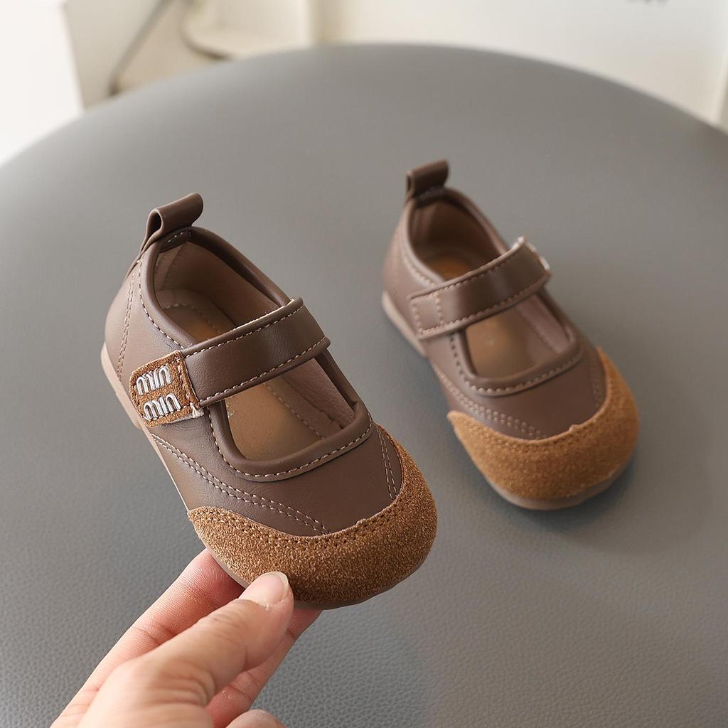 Stylish Toddler Soft Sole Walker Shoes for Girls - Breathable Leather Spring/Autumn