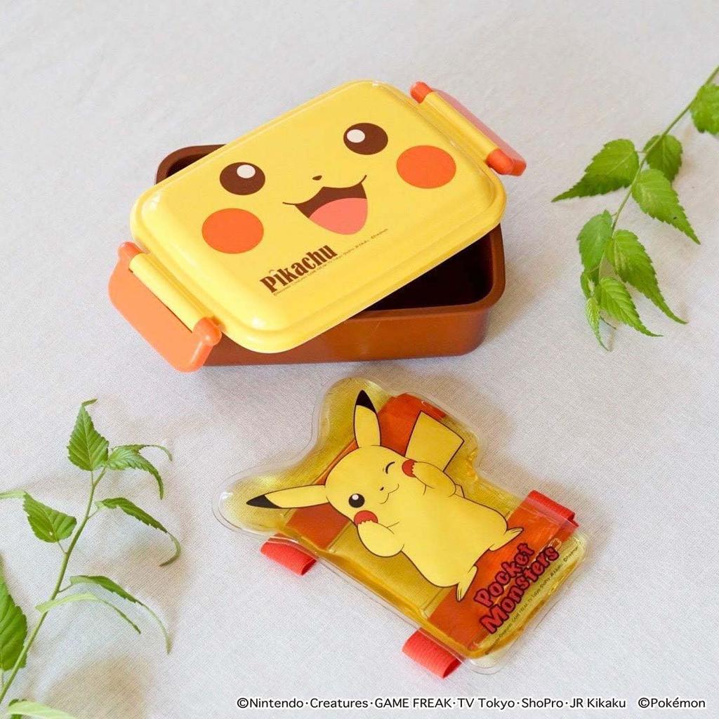 Skater Antibacterial Lunch Pokemon Pikachu Face Made in Children's Box, 450ml, Design, Japan, RBF3ANAG-A
